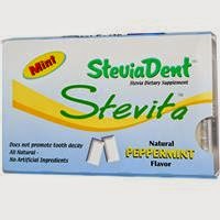 iHerb Coupon Code YUR555 Stevita, SteviaDent, Chewing Gum, Peppermint, 12 Pieces