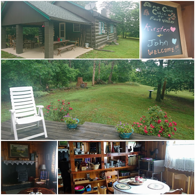 Cabin collage