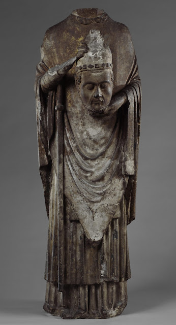 «Св. Фирмин, держащий голову», Амьен, Франция, около 1225–1275 гг.