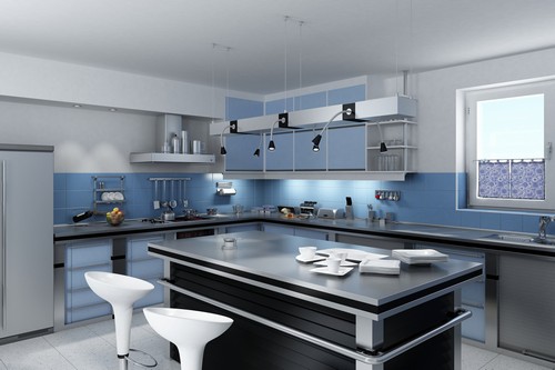 modern designer kitchen