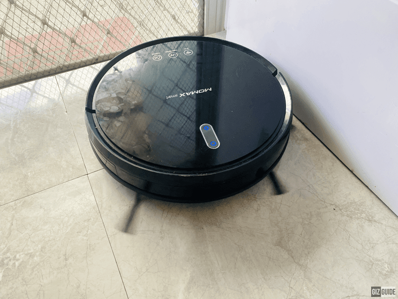 MOMAX Trio-Cleanse UV-C Vacuum Robot boast extra features