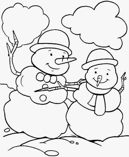 Download Coloring Pages: Winter Coloring Pages and Clip Art Free ...