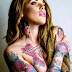 Women Chest Sleeve Rose Tattoo Designs