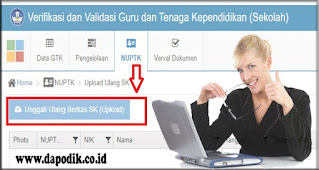 Wajib Dilakukan Oleh Operator Sekolah Untuk Upload Ulang SK di Verval PTK