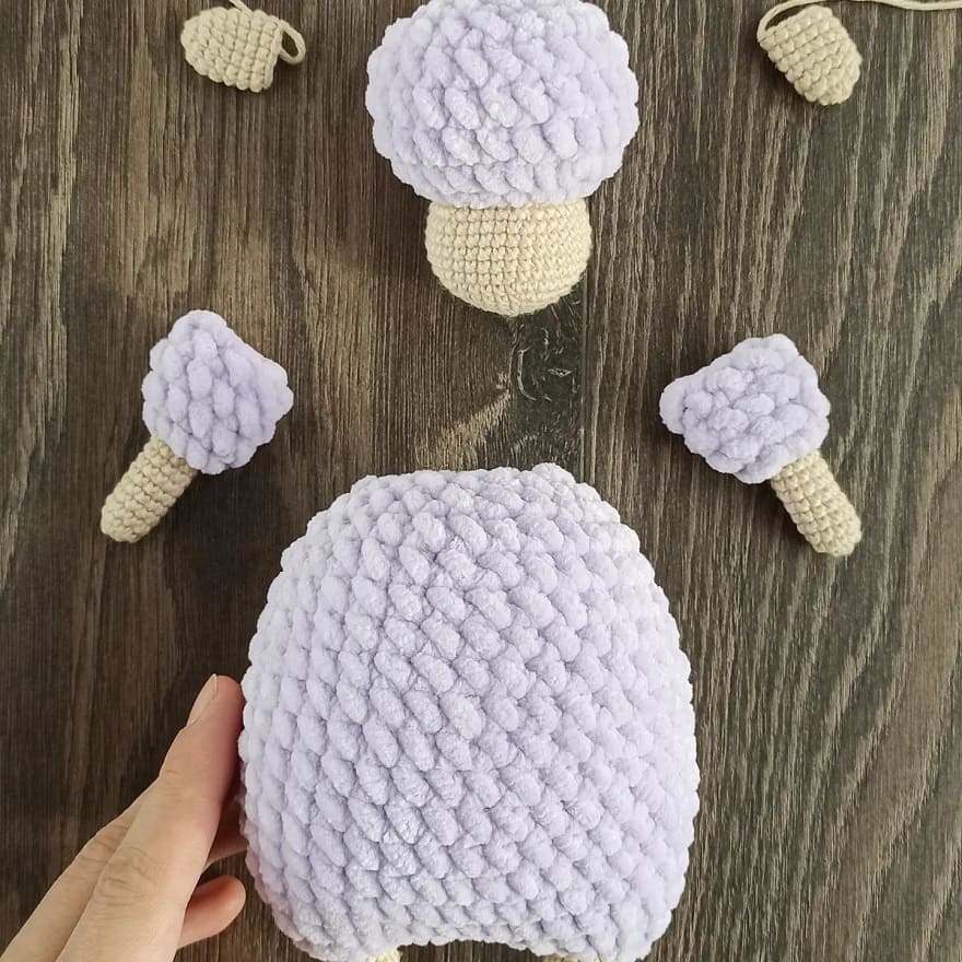 Crochet plush sheep tutorial