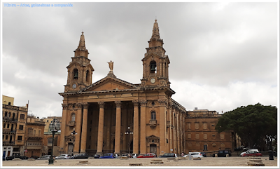 Floriana; Malta; Church of St. Publius; Francesco Marandon; 