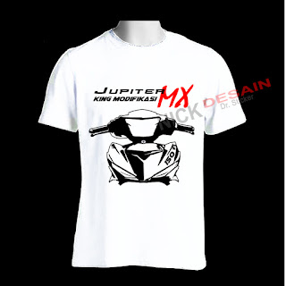 Sablon Kaos - T-shirt Motif Jupiter MX KING | Tanjungbalai 