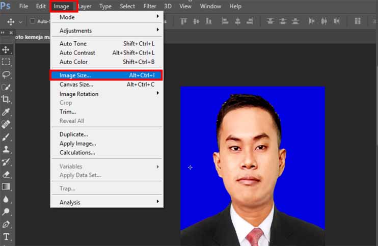 ukuran foto 4x6 di photoshop