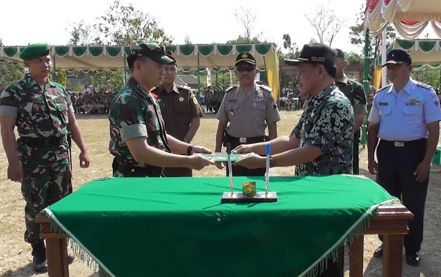 Wakil Bupati Sukoharjo Resmi Buka TMMD Sengkuyung Tahap II Di Desa Pengkol Nguter