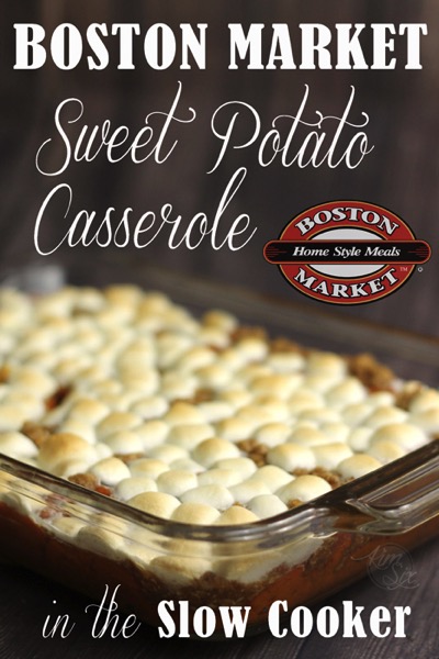 Boston Market Sweet Potato Casserole Crock Pot