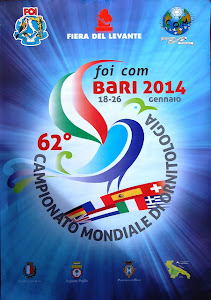 62º Campeonato do Mundo Ornitologia - BARI, Italia 2014