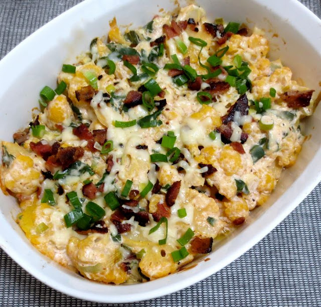 Loaded Cauliflower Bake , Weight Watchers , 2 Smart Points