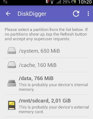 DiskDigger Android