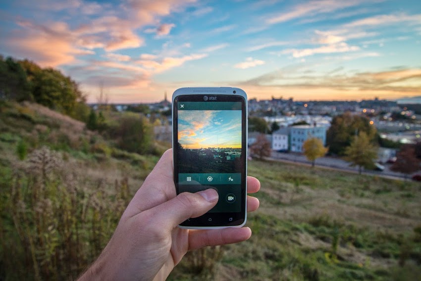 Portland, Maine photo in photo North Street October 2014 sunset photo by Corey Templeton
