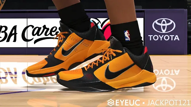 NBA 2K24 Nike Kobe Zoom V Bruce Lee Shoes