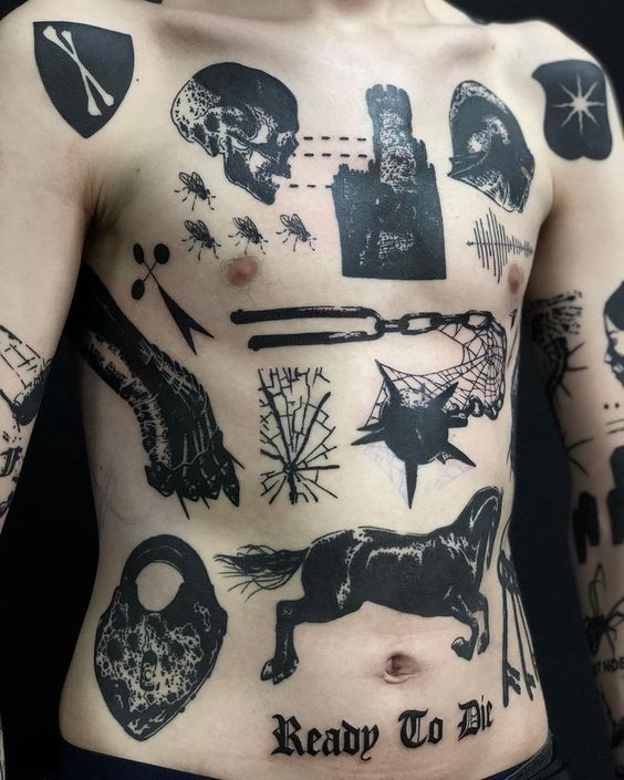 Tatuajes Góticos Terror, Magia y Amor