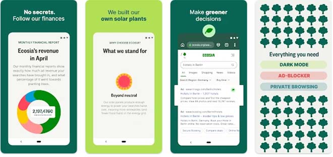 Ecosia: Browse to plant trees - ứng dụng duyệt web để trồng cây a2