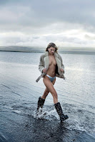 Bregje Heinen naked photo shoot by Gilles Bensimon