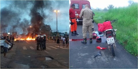 Interdição na BR 135 e colisão com morte na BR 222 marcam esta segunda (19)