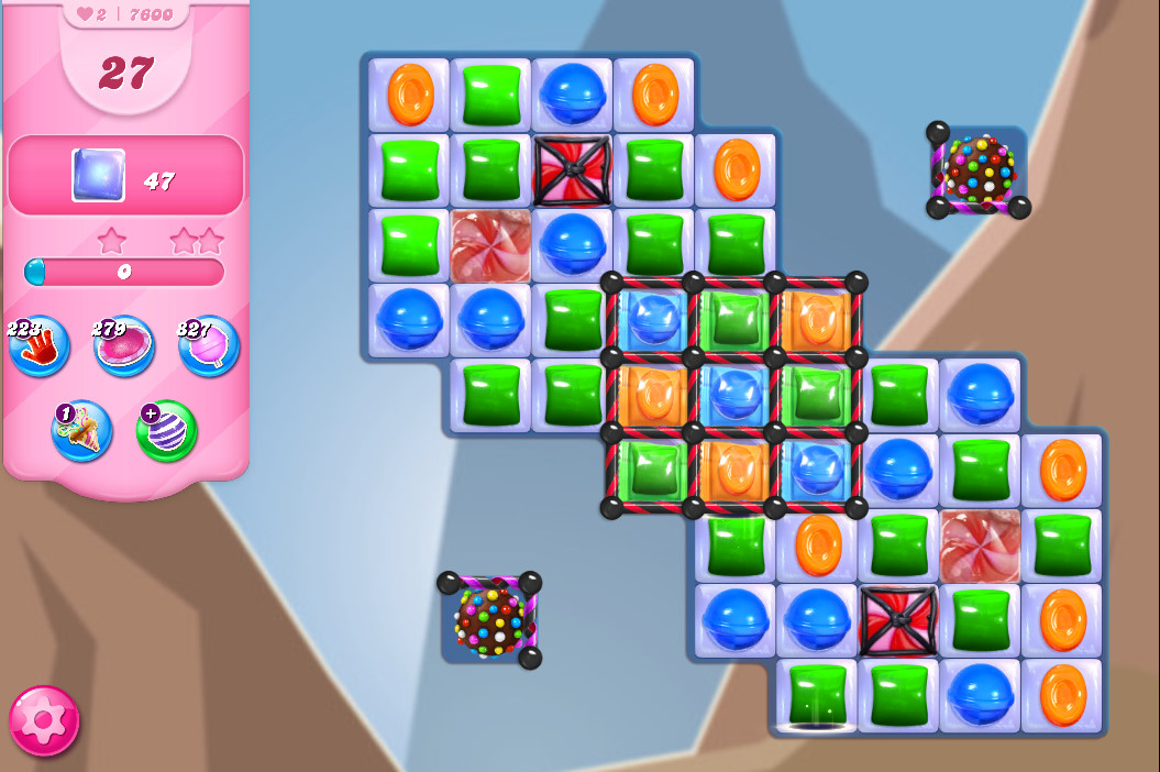 Candy Crush Saga level 7600