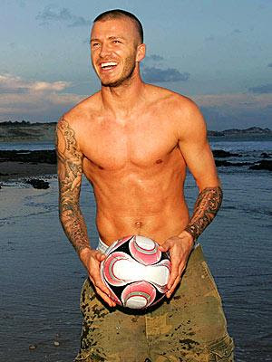 david beckham hot tub