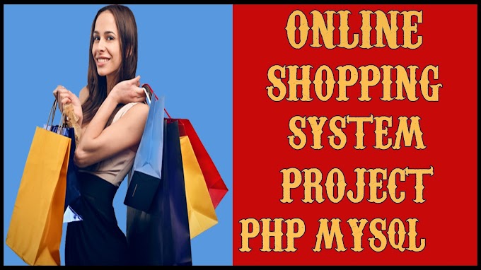 E Commerce | Online Shopping System Project in PHP | MYSQLI | HTML | CSS | Source Code Free Download
