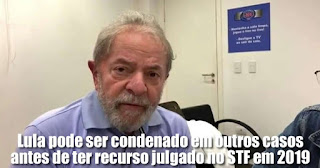 Resultado de imagem para Lula preso em 2019