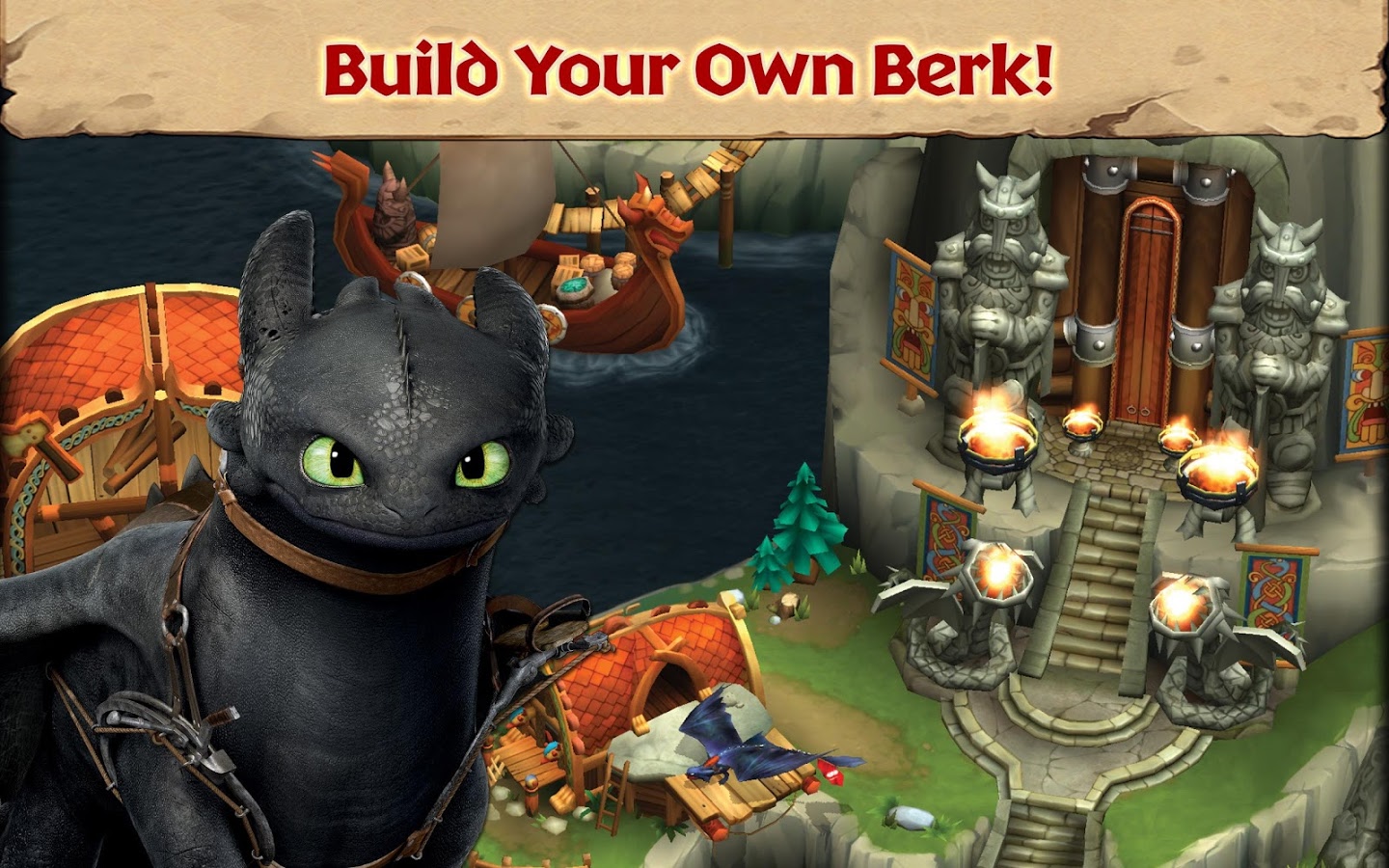 Dragons Rise of Berk MOD APK Terbaru Last Version Free Download Dragons: Rise of Berk MOD APK v1.42.21 (Unlimited Runes)