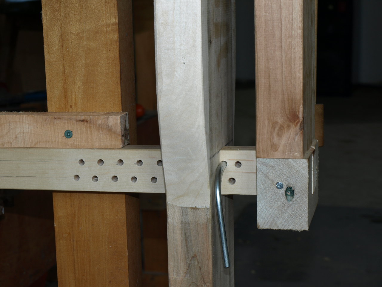 woodworking bench bolts