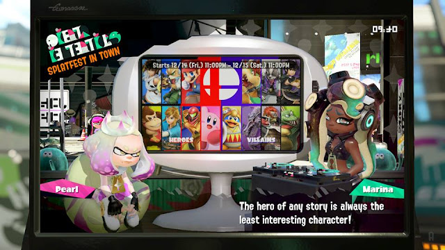 Splatoon 2 Splatfest hero of any story is the least interesting character Marina