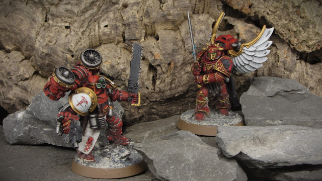 Blood Angels Apothecary and Preator