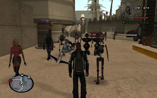 Grand Theft Auto San Andreas Alien City MOD Free Download 