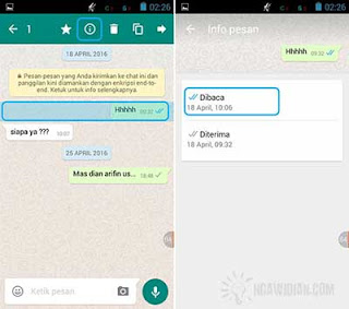 Melihat Pesan WhatsApp Sudah Dibaca Atau Belum 2