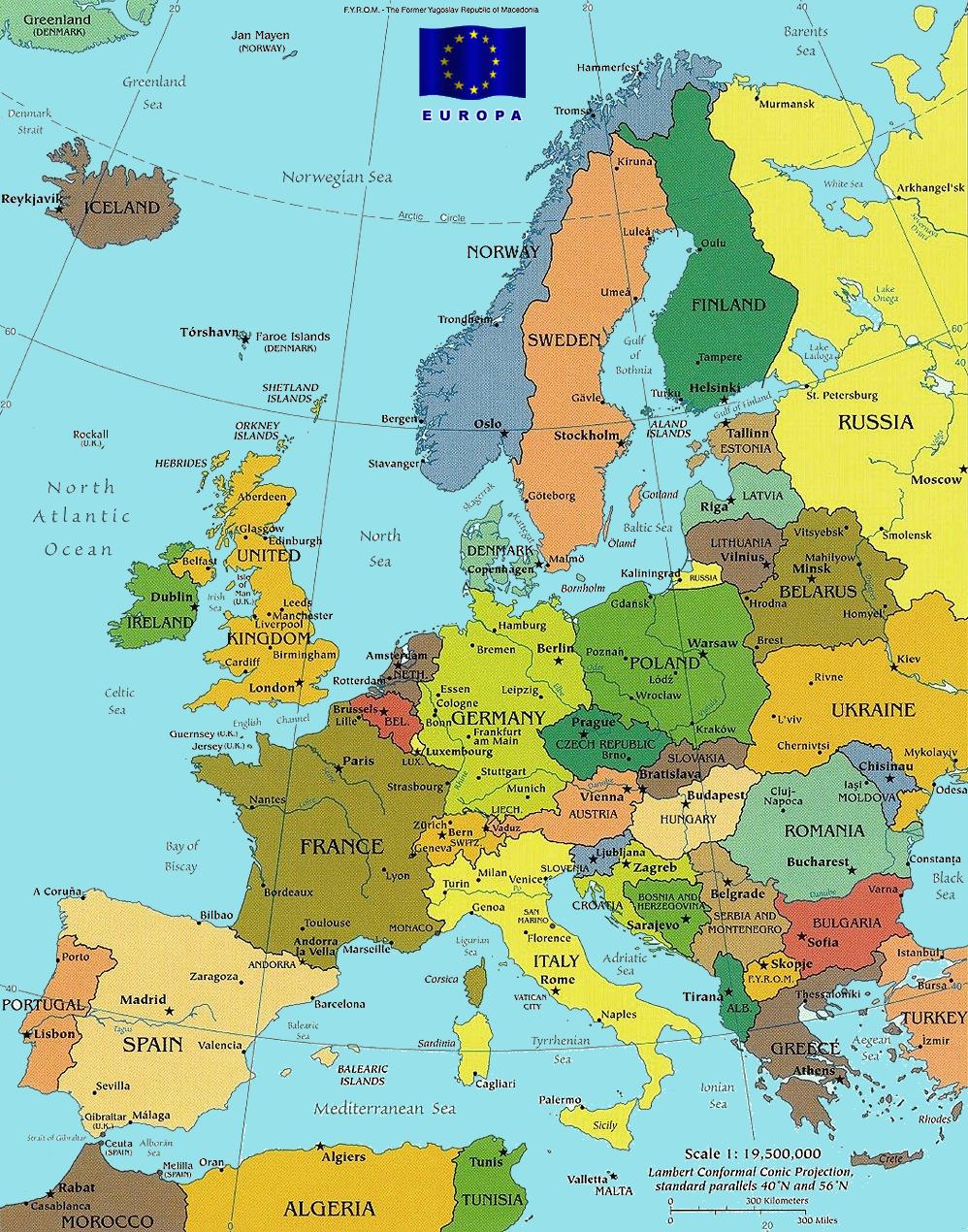 Google Maps Europe Map Of Europe Countries