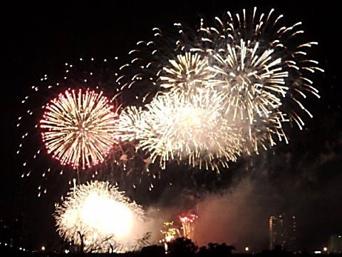 多摩川花火大会2014フィナーレ
