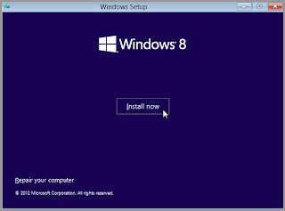 windows 8 installation