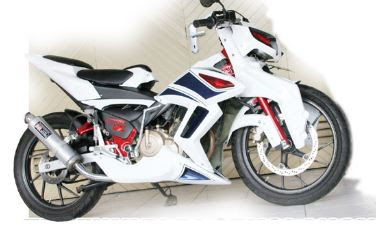 Modifikasi Suzuki Satria FU 150’ Street Fighter