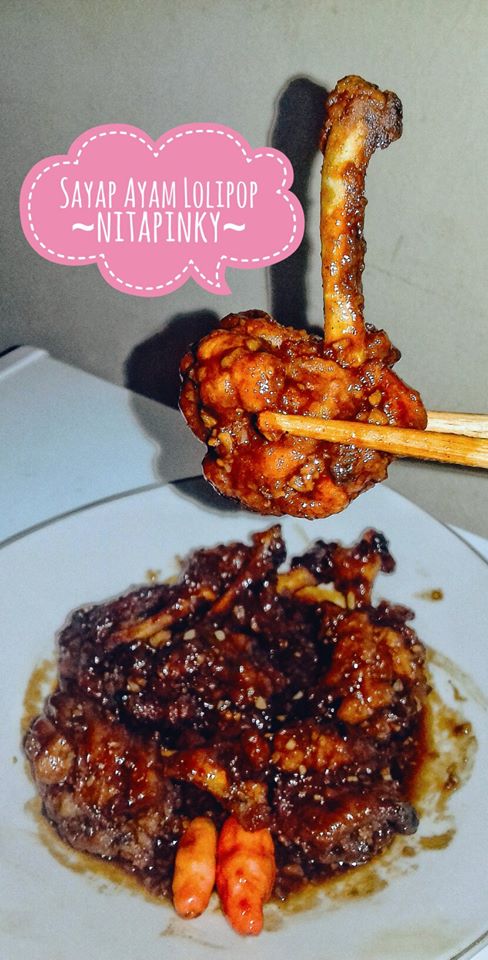 Resep Sayap Ayam Lolipop dengan Saus Pedas  Just Try & Taste