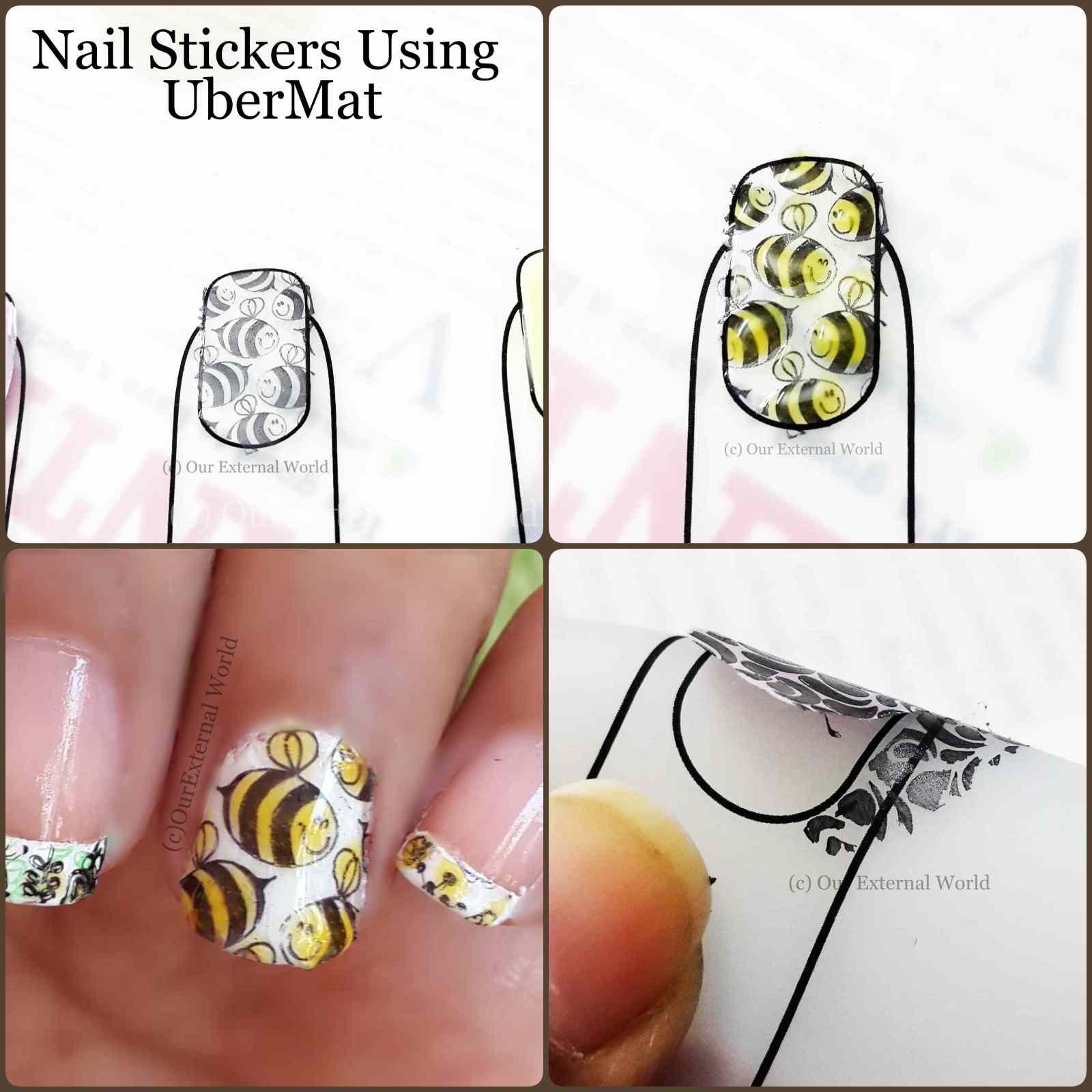 Nail Art Tutorial - CND's DIY River Rock Nail Decal Technique : All  Lacquered Up