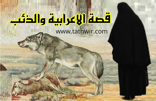 قصة المرأة الأعرابية والذئب والحكمة منها