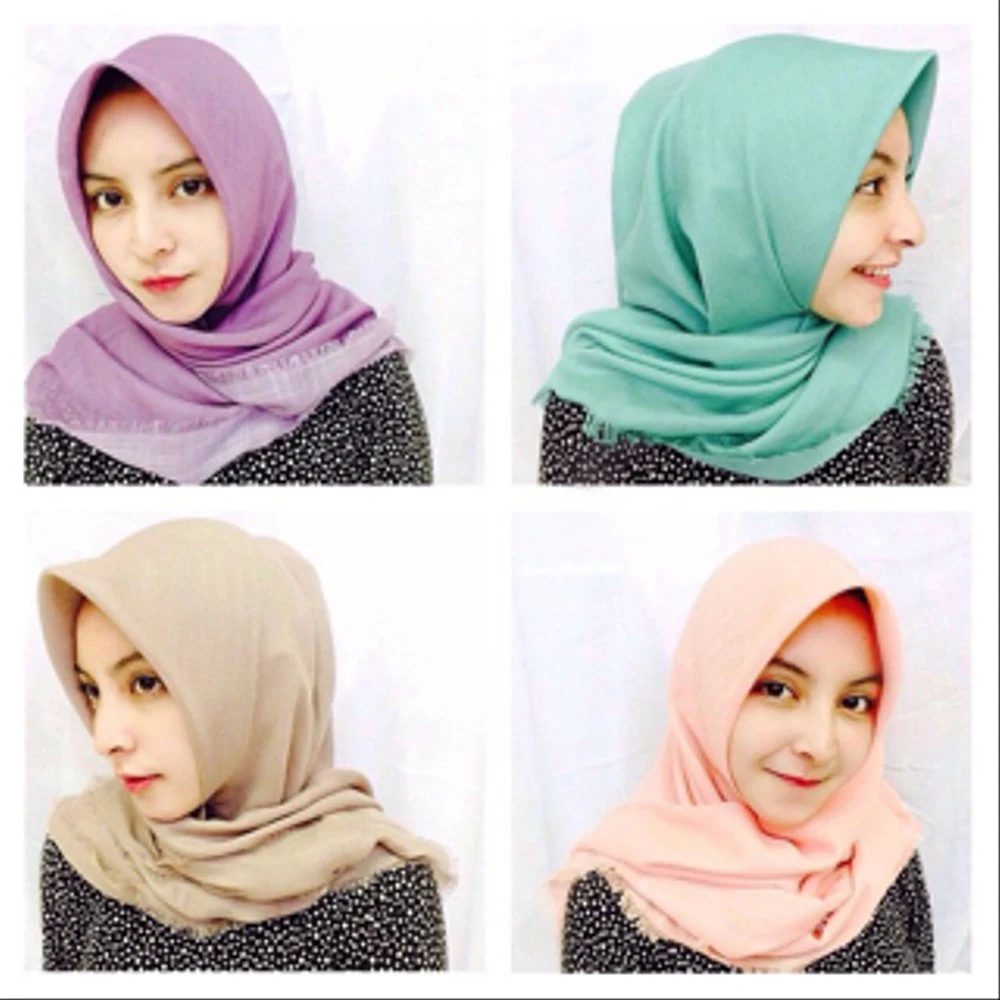Warna Jilbab Netral Hijab Casual - Warna jilbab yang lagi ngetren