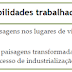 ATIVIDADE 02 - HABILIDADES TRABALHADAS (EF06GE01) (EF06GE06)