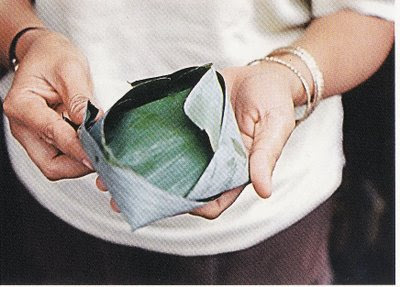 Cooking with Banana Leaves