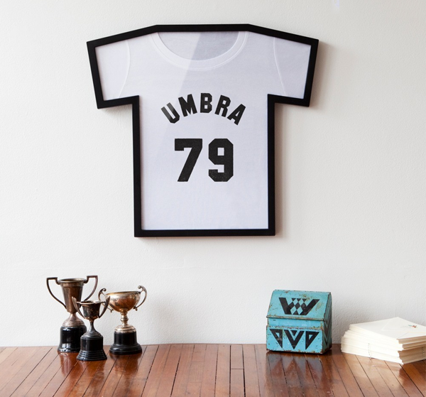 T-frame T shirt display frame