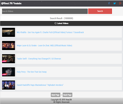 Youtube Wapscript Demo Image