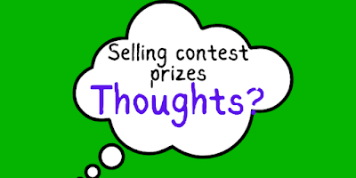 Selling Contest Prizes Won Article