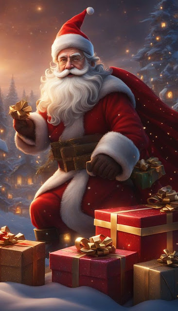 Christmas Wallpaper Santa Claus