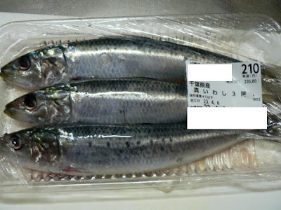 210円のイワシ