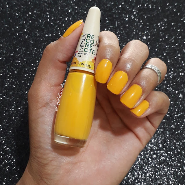 Papo de Esmalte, swatches, Impala Reconecte, Quero Mais Impala, esmalte, Print do Sol