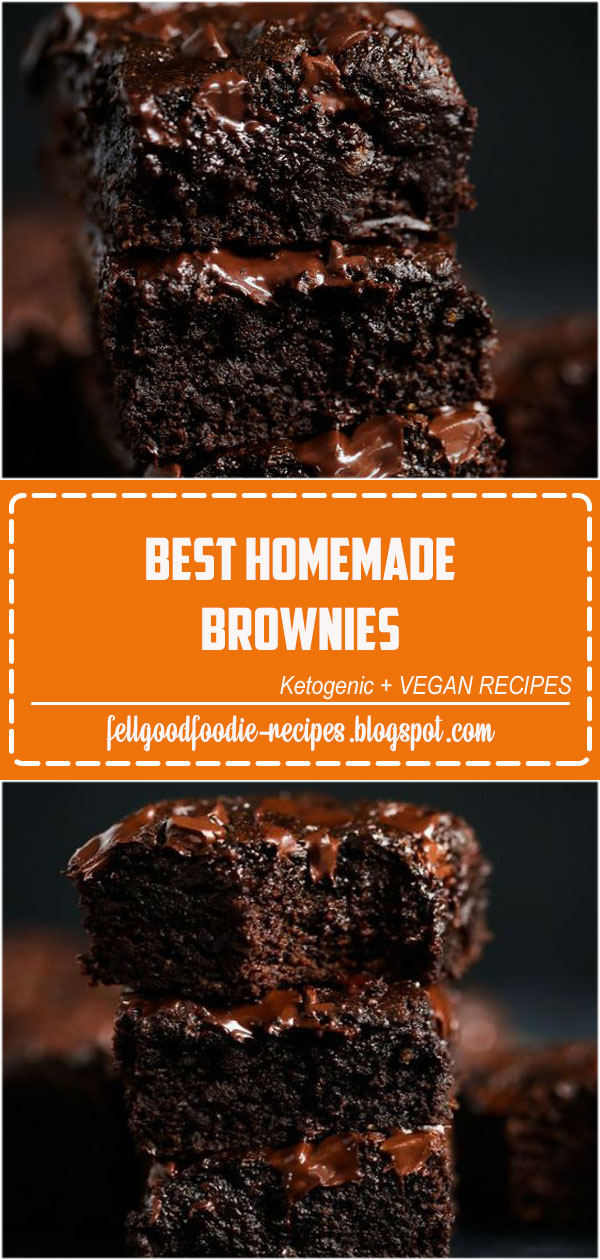 Easy homemade brownies with a fudgey middle and crispy delicious corners. These gluten free brownies are family favorites- filled with rich chocolate flavor and made with healthy ingredients! Best flourless brownies made with sweet potato instead of flour!